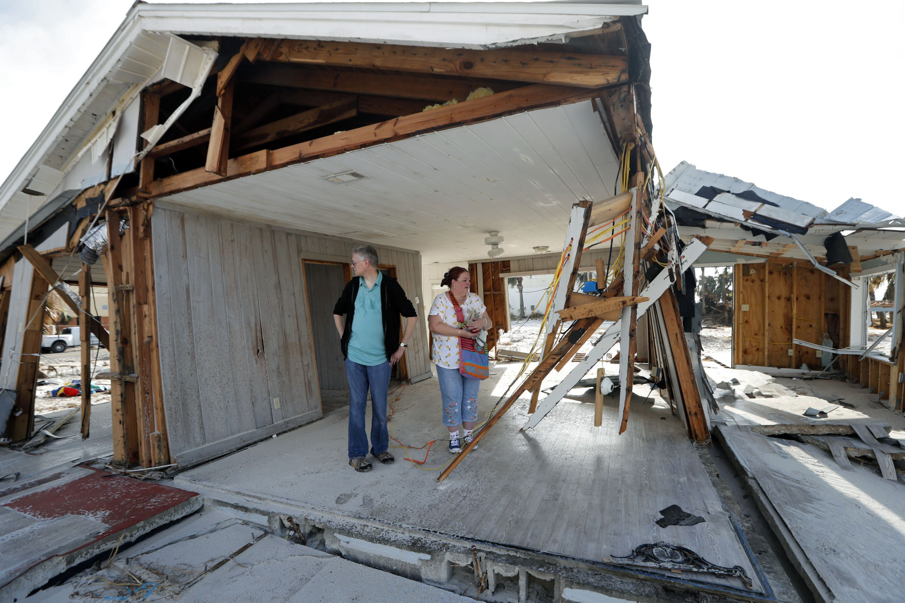 Hurricane Michael destruction